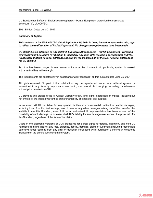UL 60079-2 PDF UL 60079-2 PDF